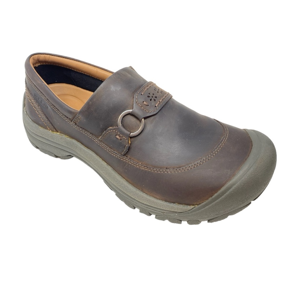 Keen Women's Dark Brown Leather Mules